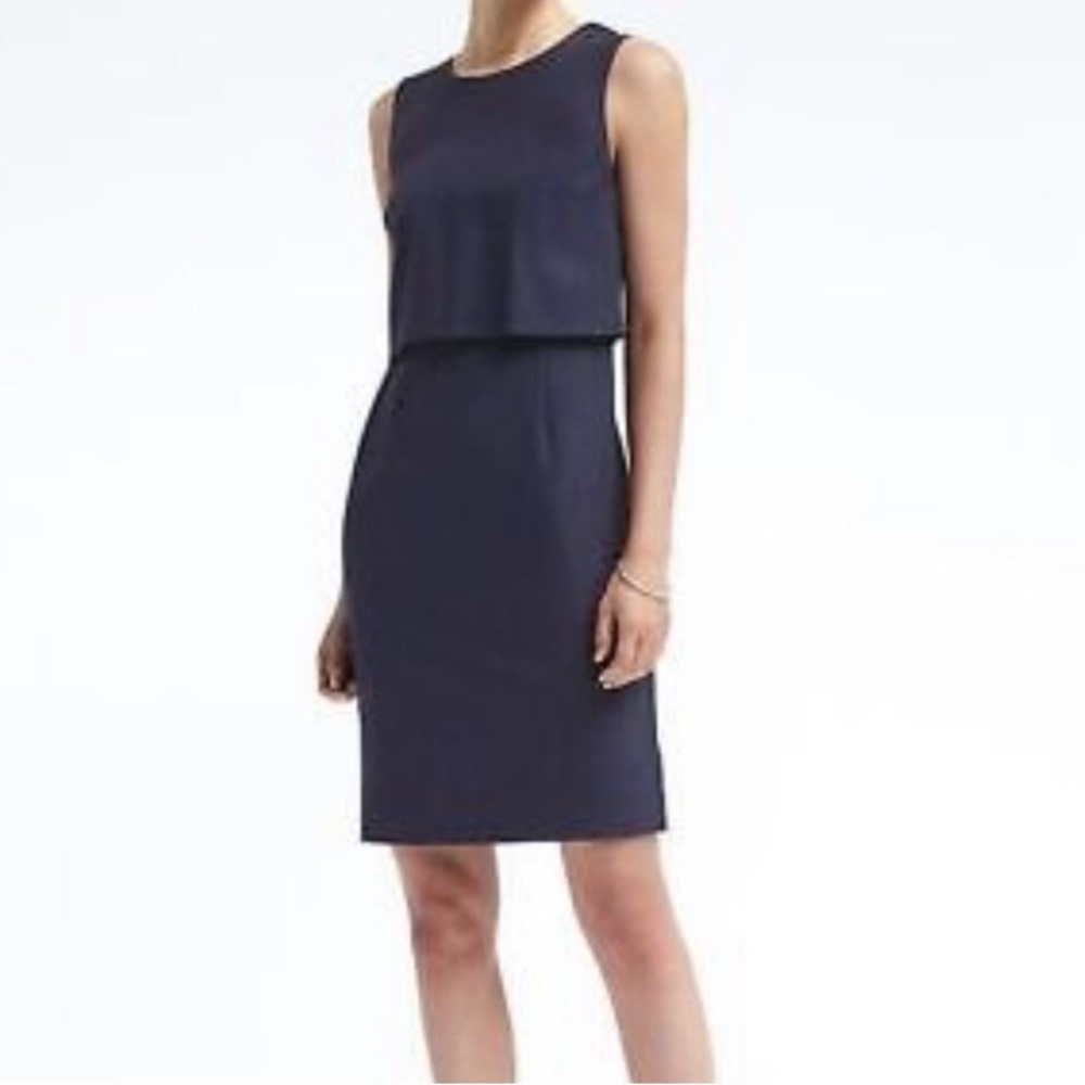 Tiered Lightweight Wool Sheath